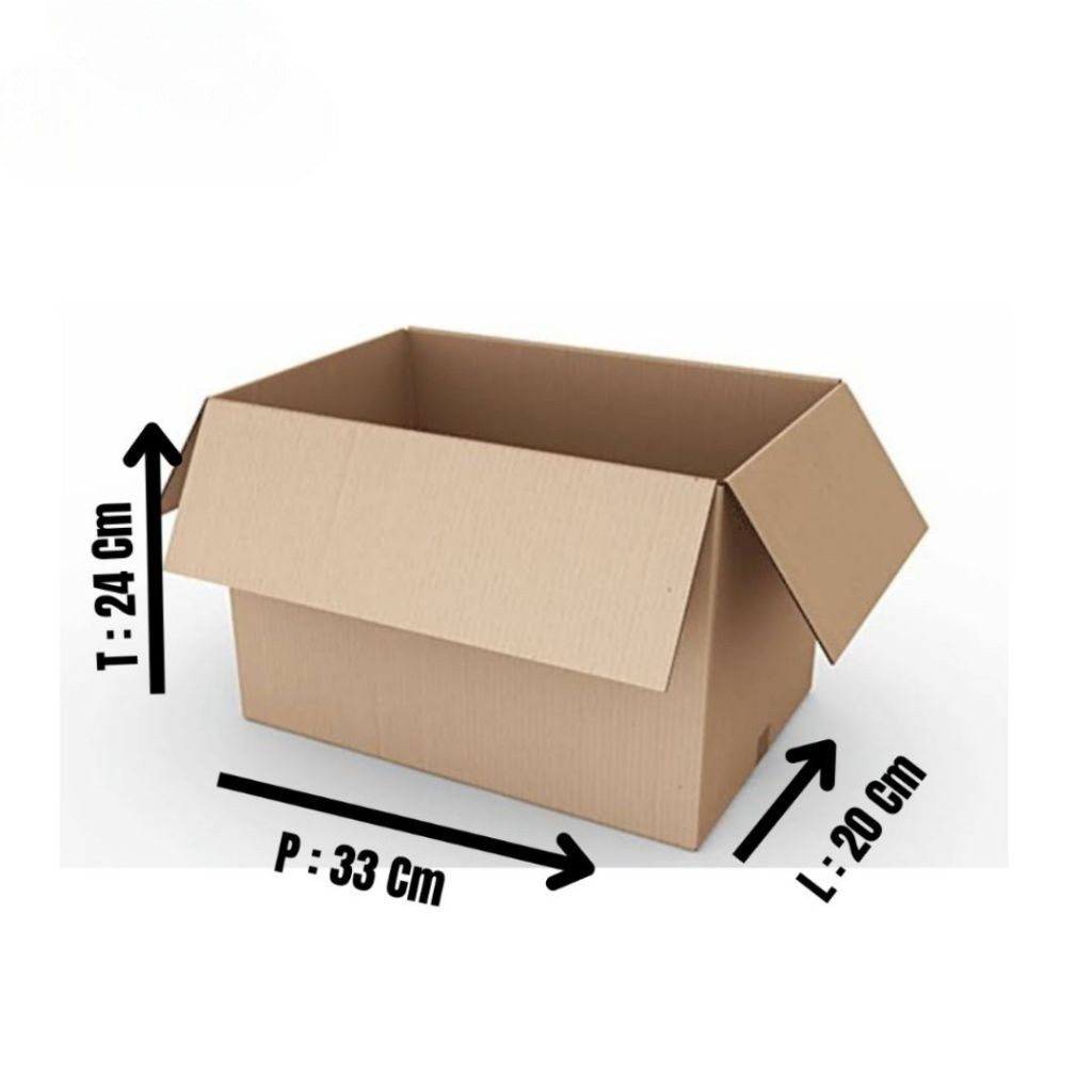 ELMO 5PCS Kardus Packing Dengan Uk 33 x 20 x 24 Cm