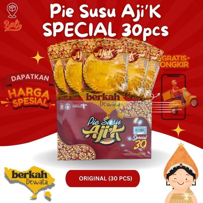 Pie Susu Ajik Krisna Special Asli Bali 30 pcs (Original) Oleh Oleh Khas Bali Asli