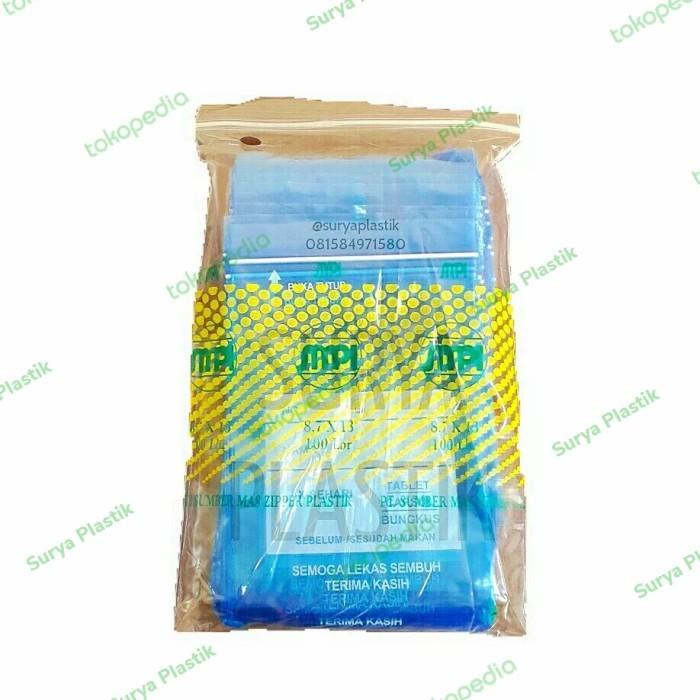 Promo Murah Plastik Klip Obat 10x15 Plastik Klip Biru 10x15 Plastik Obat Apotik Terlaris