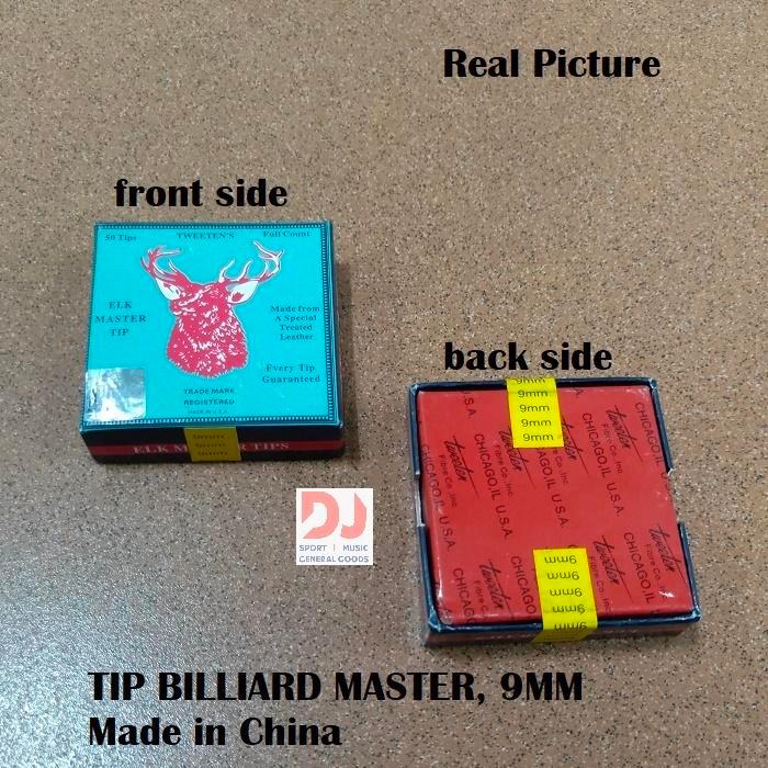 TIP BILLIARD BILYARD MASTER, CHINA - 9mm