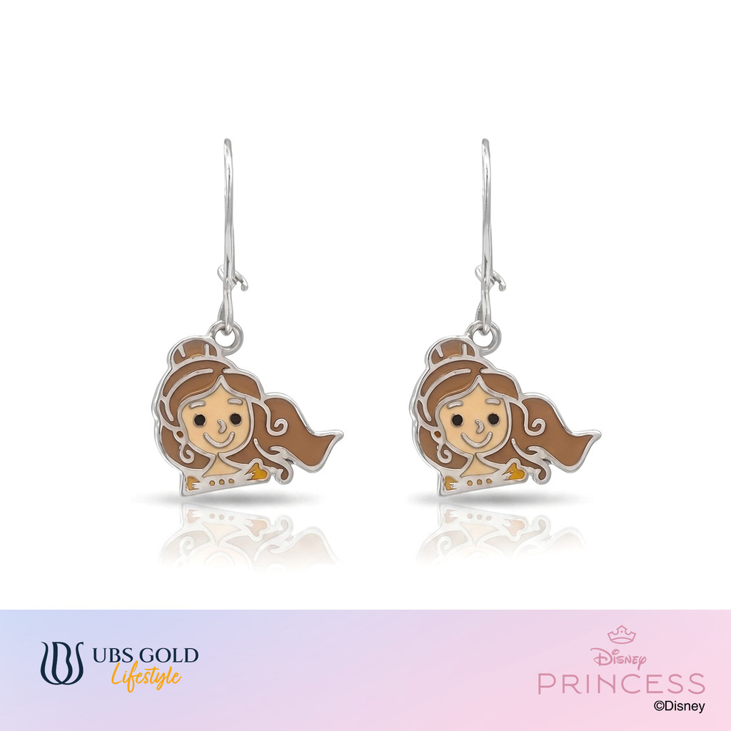 UBS Gold - Anting Emas Anak Disney Princess Belle - 17K - Aay0063