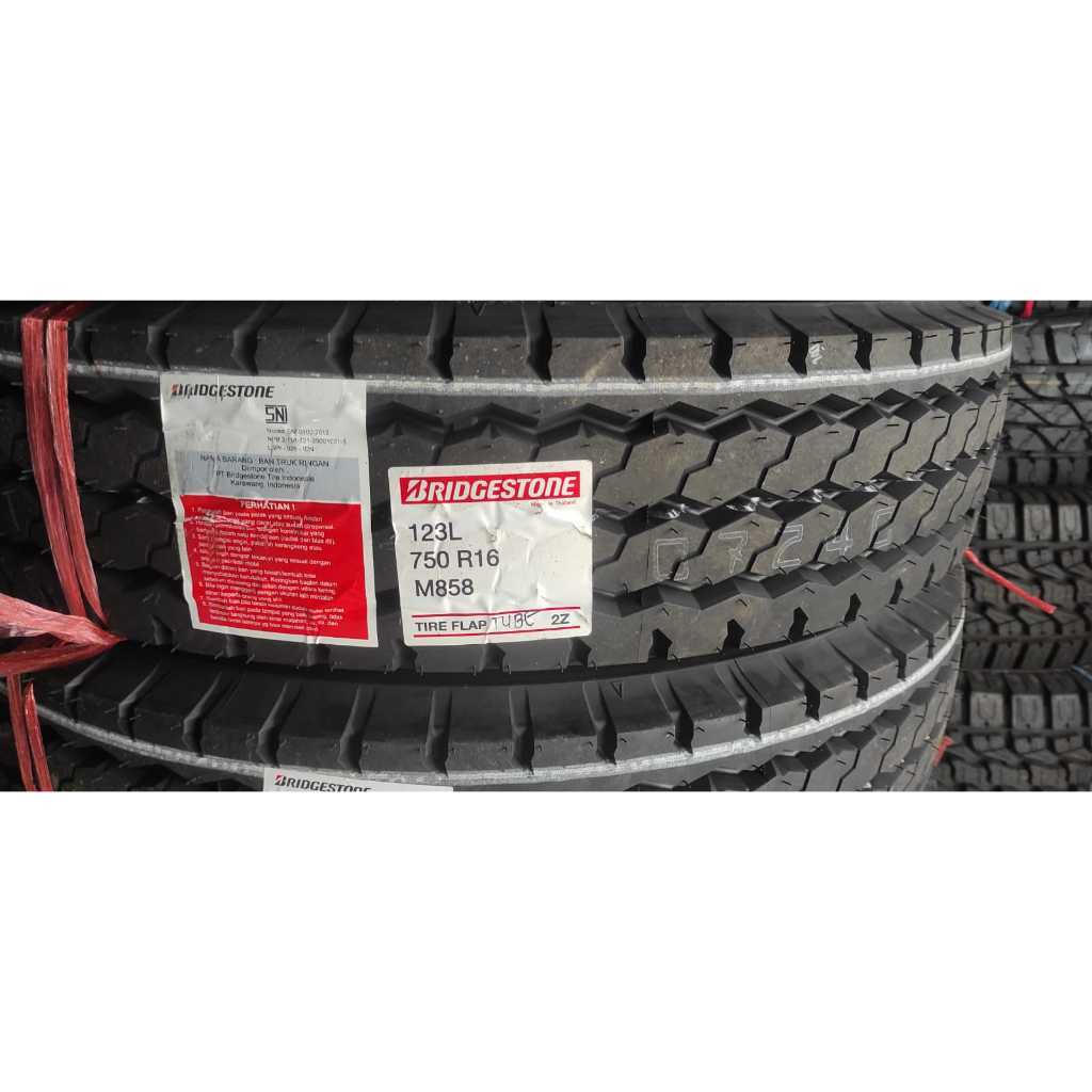 PROMO Bridgestone M858 750 R16 - Ban Truk Fullset