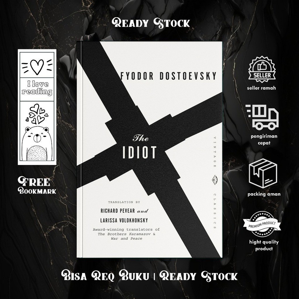 The Idiot by Fyodor Dostoevsky (English/Indonesia)