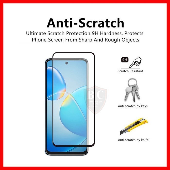 TEMPERED GLASS FULL LEM REALME 8 5G