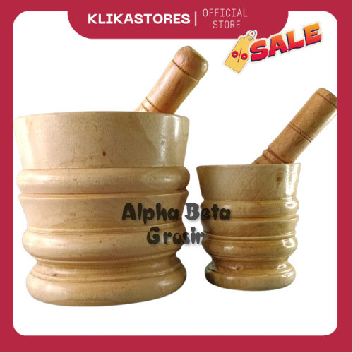 LUMPANG KAYU MURAH / LUMPANG KAYU TRADISIONAL / TUMBUK KAYU / ALAT PENUMBUK BIJIAN GB