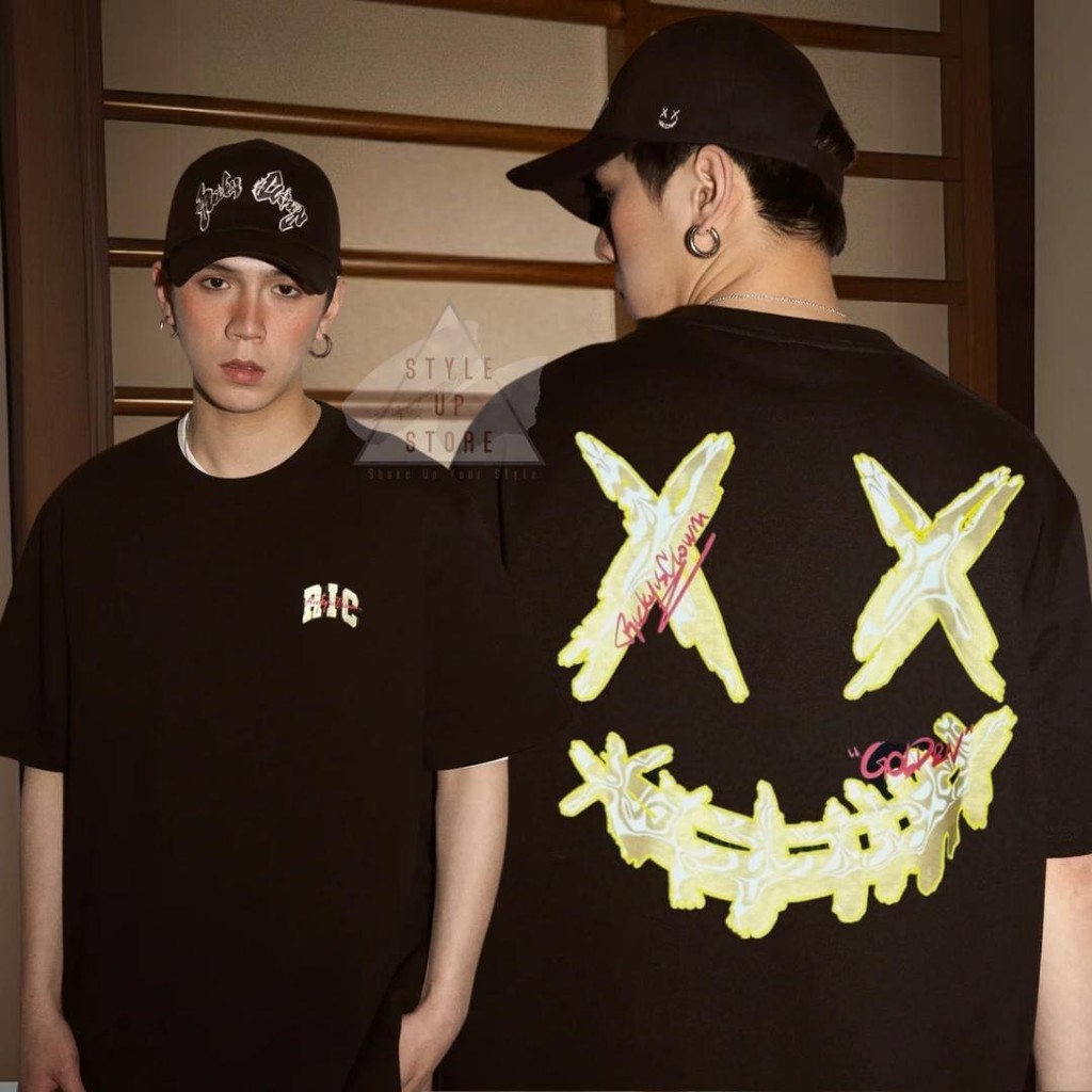 [ STYLEUPSTORE ] RIC Ricky Is Clown Tshirt Oversize - Kaos Hot Stamping