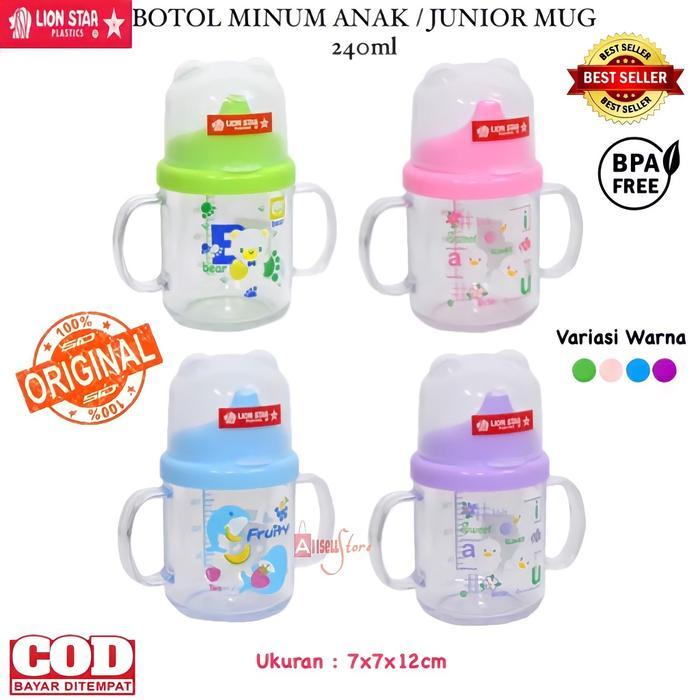 Diskon Harga ( BISA COD ) PROMO LION STAR GL-34 JUNIOR MUG 240ML / GELAS MINUM ANAK MUG 240ML / GELA