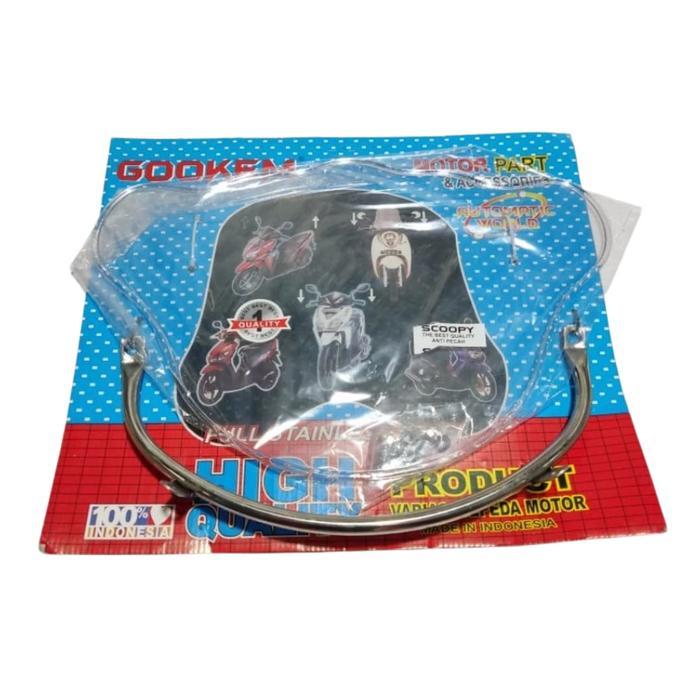 Visor Windshield Universal Beat New Kaca Visor Scoopy Old Variasi Motor - W Scoopy & Mio