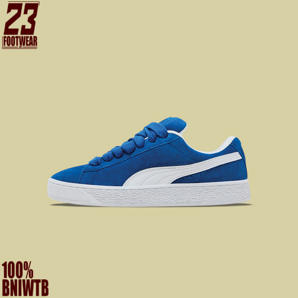 Sepatu Sneakers Puma Classic Suede XL Blue Brand new In Box Unisex