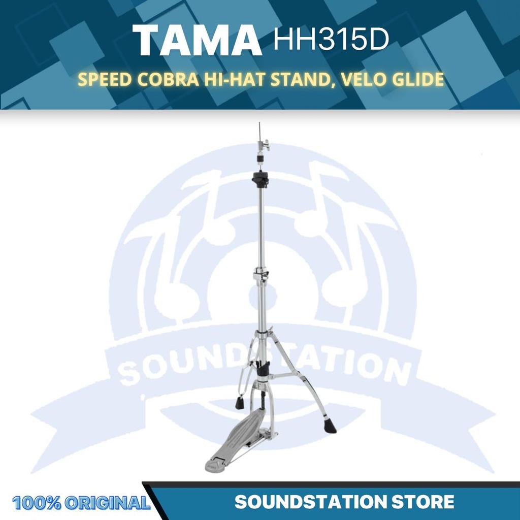 TAMA HH315D Speed Cobra Hi-Hat Stand, Velo Glide - Stand Simbal Hi-Hat Drum