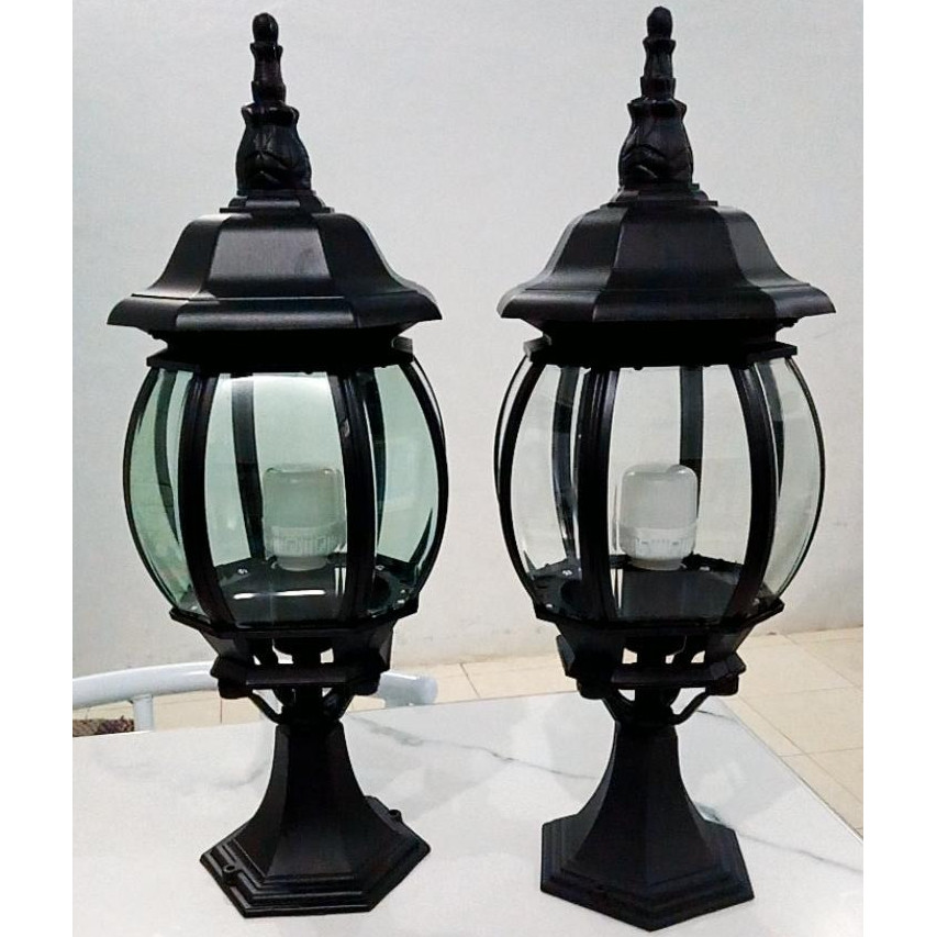 lampu taman pilar 1003 / 5003 pagar outdoor ukuran besar