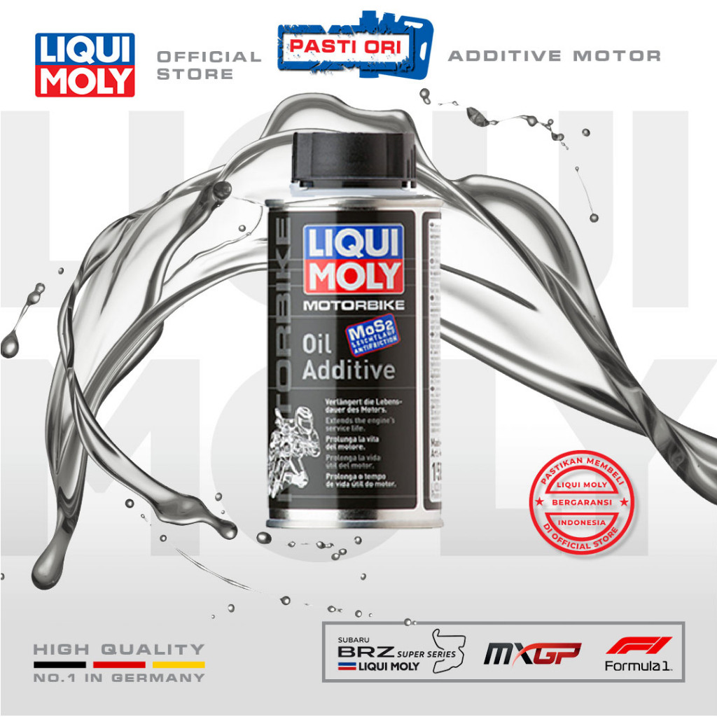 Liqui Moly Motorbike Oil Additive 120 & 80 ML - Additive Motor