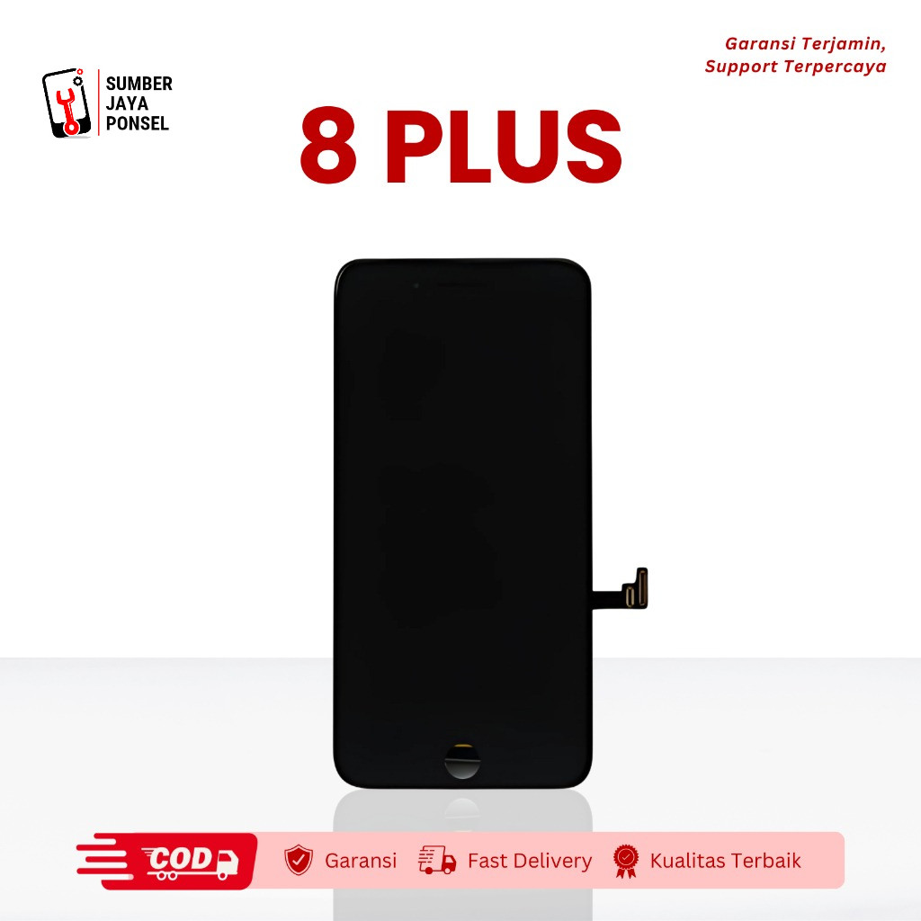 LCD iPhone 8 Plus Fullset LCD Touchscreen Original