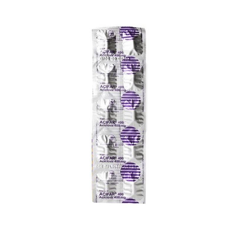 ACIFAR 400 400 MG 1 STRIP @ 10 KAPLET