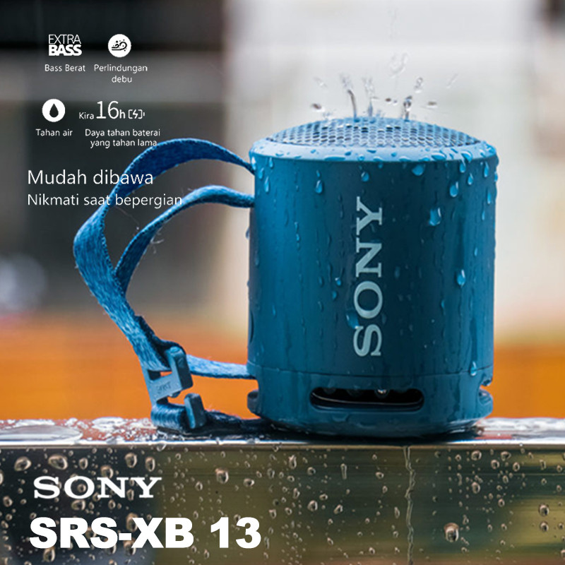 Sony SRS-XB13 Speaker Bluetooth Extra Super Bass Battery Up to 16h Android & IOS Speker Super Bass