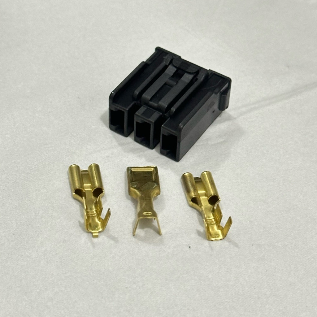 TERLARIS Soket ECU/ECM MODUL kiprok female 3 pin vario 125/150 PCX 150 ADV 150