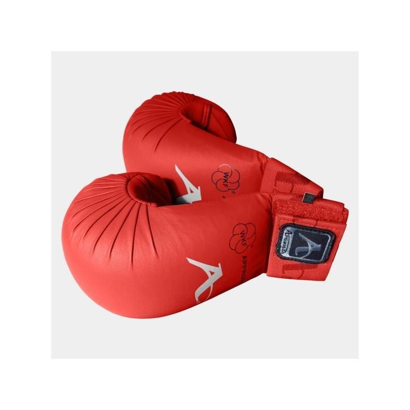 Sarung Tangan Karate Arawaza PU / Gloves Karate Arawaza Hand Protector - Merah, S