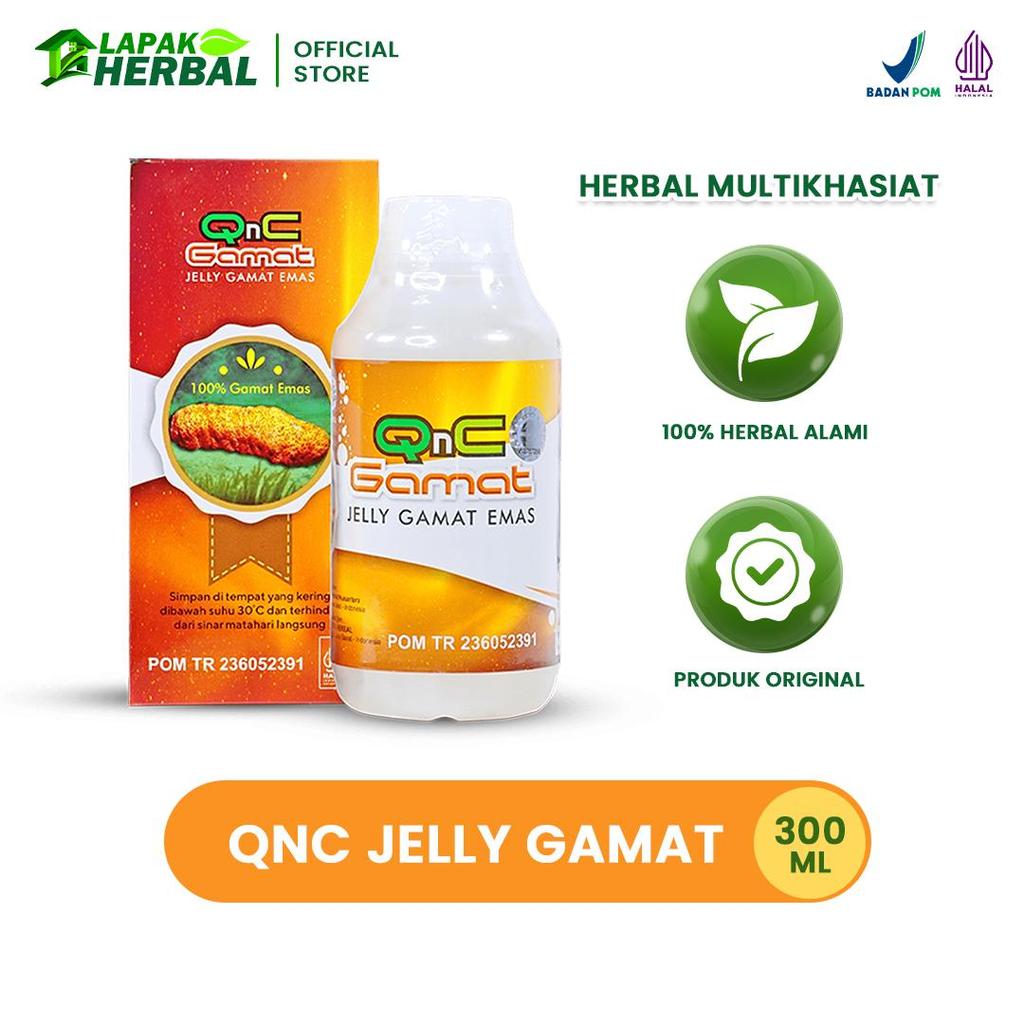QnC Jelly Gamat Original - Jeli Gamat- Jelly Gamat Emas Isi 300ml