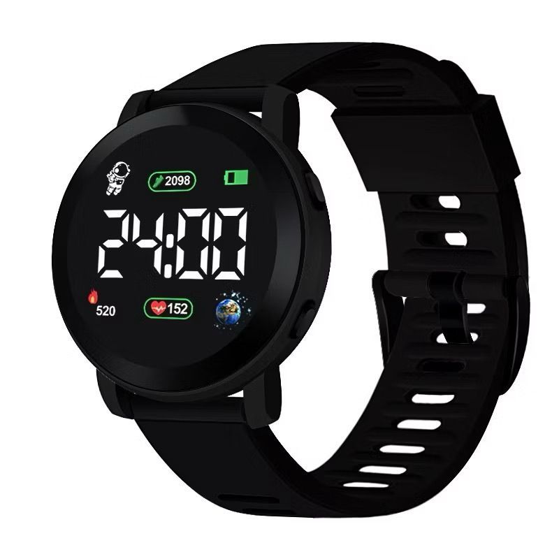 GG Jam Tangan Olahraga Tahan Air Digital Pria Kalender Dial Tidak Teratur Jam Alarm Jam Tangan Multi