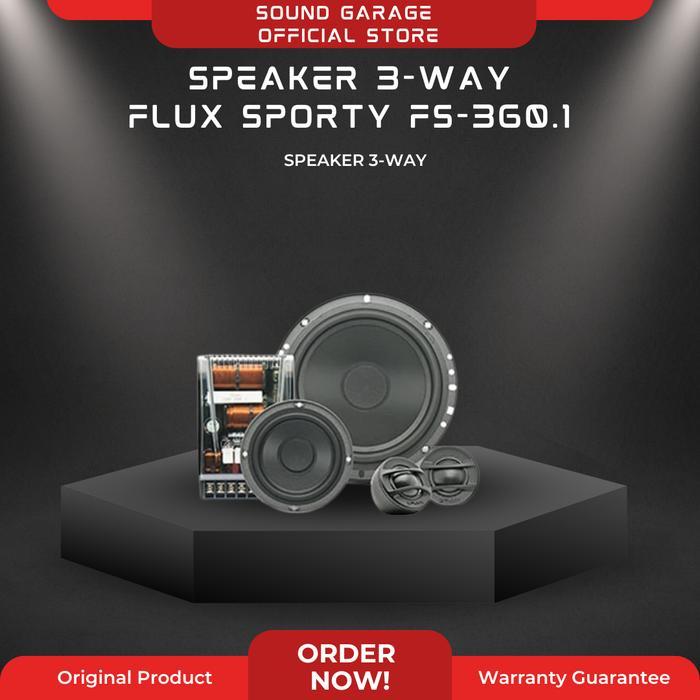 SPEAKER 3-WAY 3WAY FLUX SPORTY SERIES FS-360.1