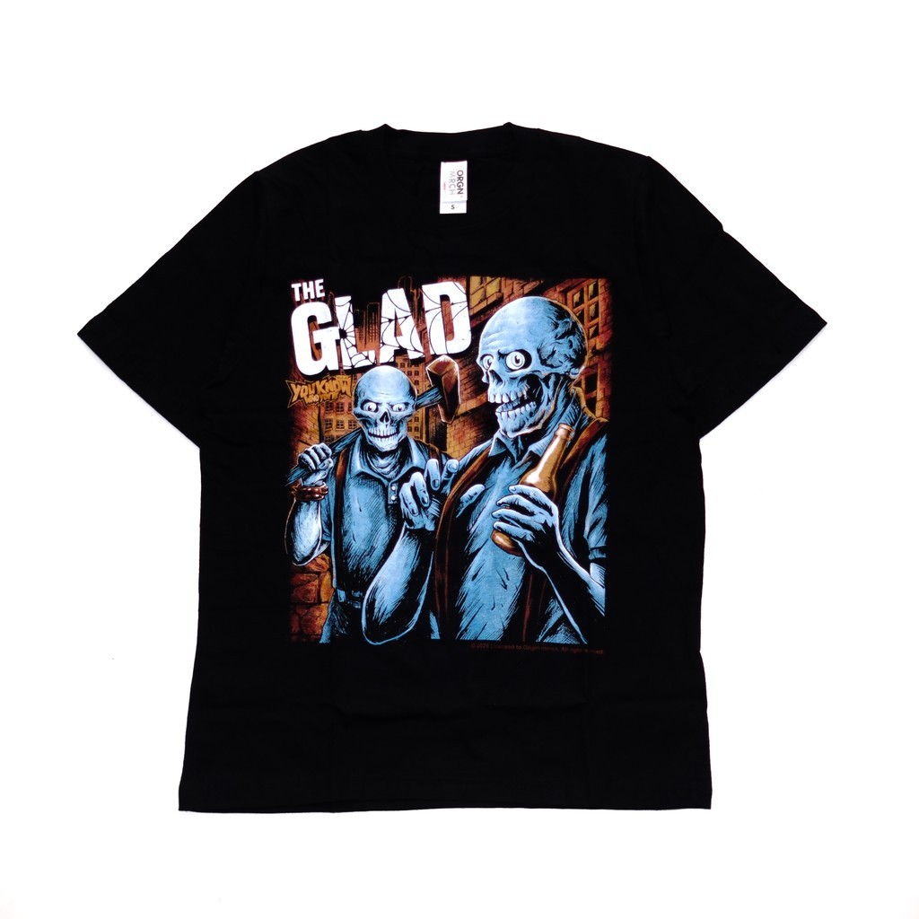 Tshirt THE GLAD - WORKER (black) Original