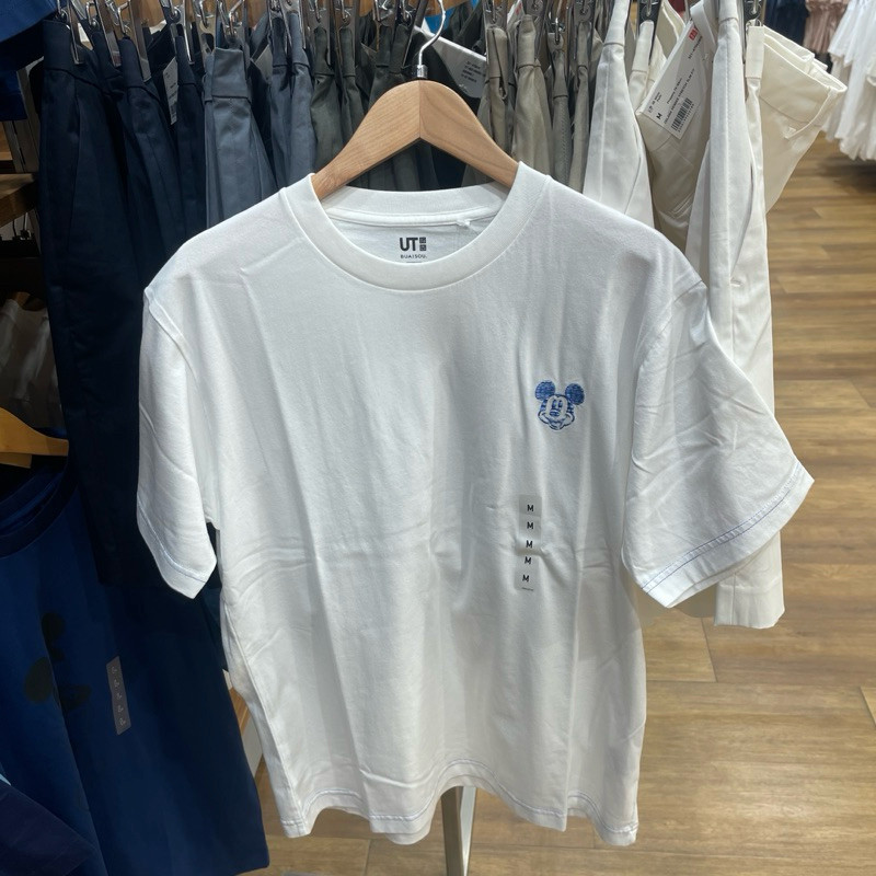 Tshirt Uniqlo Man DISNEY IN BLUE jastip jasa titip Kaos Pria