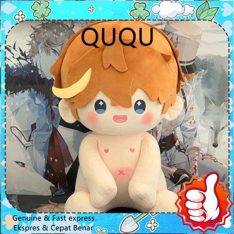 40cm Fluffy Plush Doll Genshin Impact Kaedehara Kazuha Scaramouche Tartaglia Ayato Cotton Stuffed To