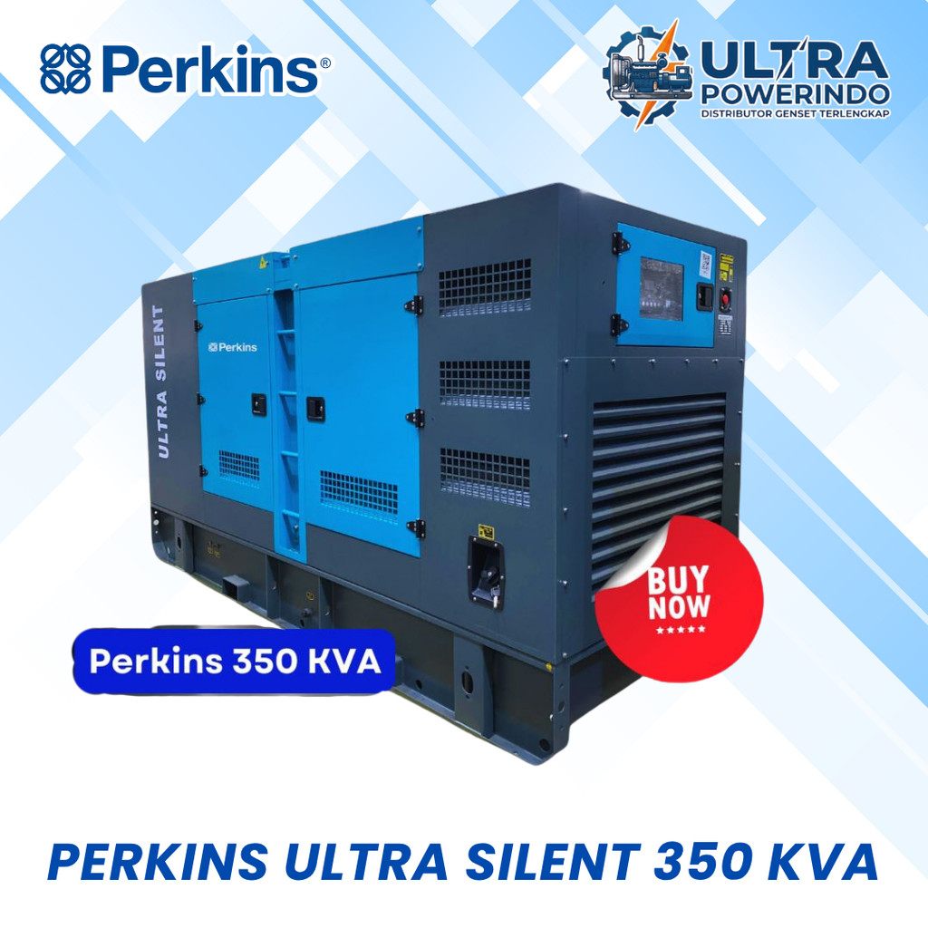 Genset Perkins 350KVA - Ultra Silent Diesel
