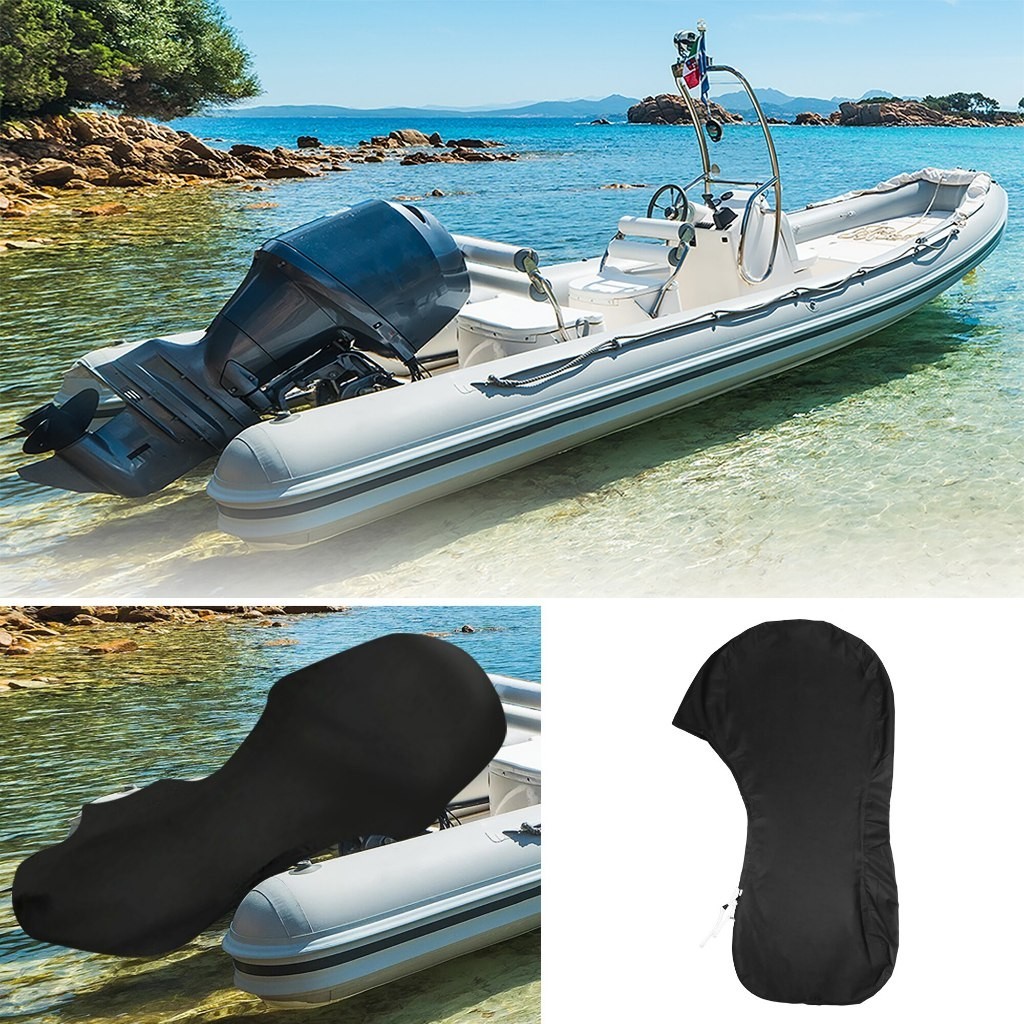 Cover Mesin Perahu Boat Engine Cover Waterproof Penutup Mesin Boat Anti Debu