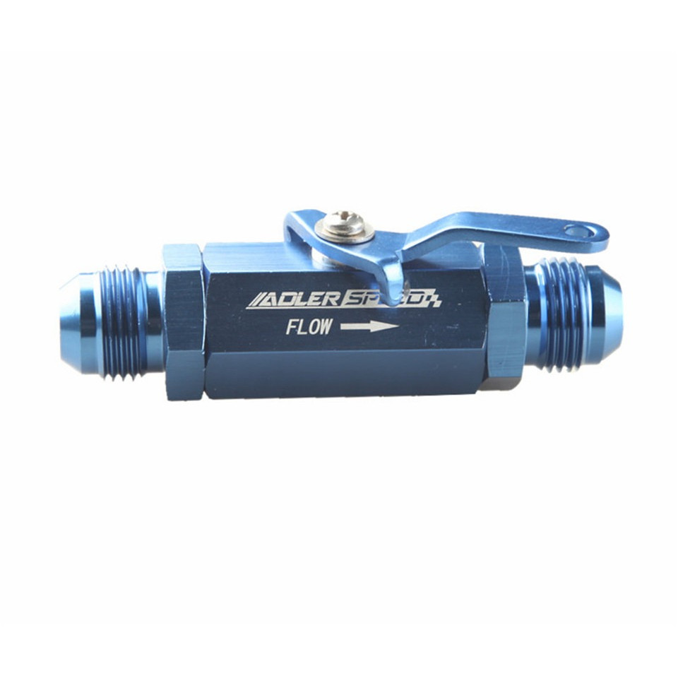 Aluminum AN4 AN6 AN8 AN10 AN12 AN16 Shut Off Valve Fitting Adapter