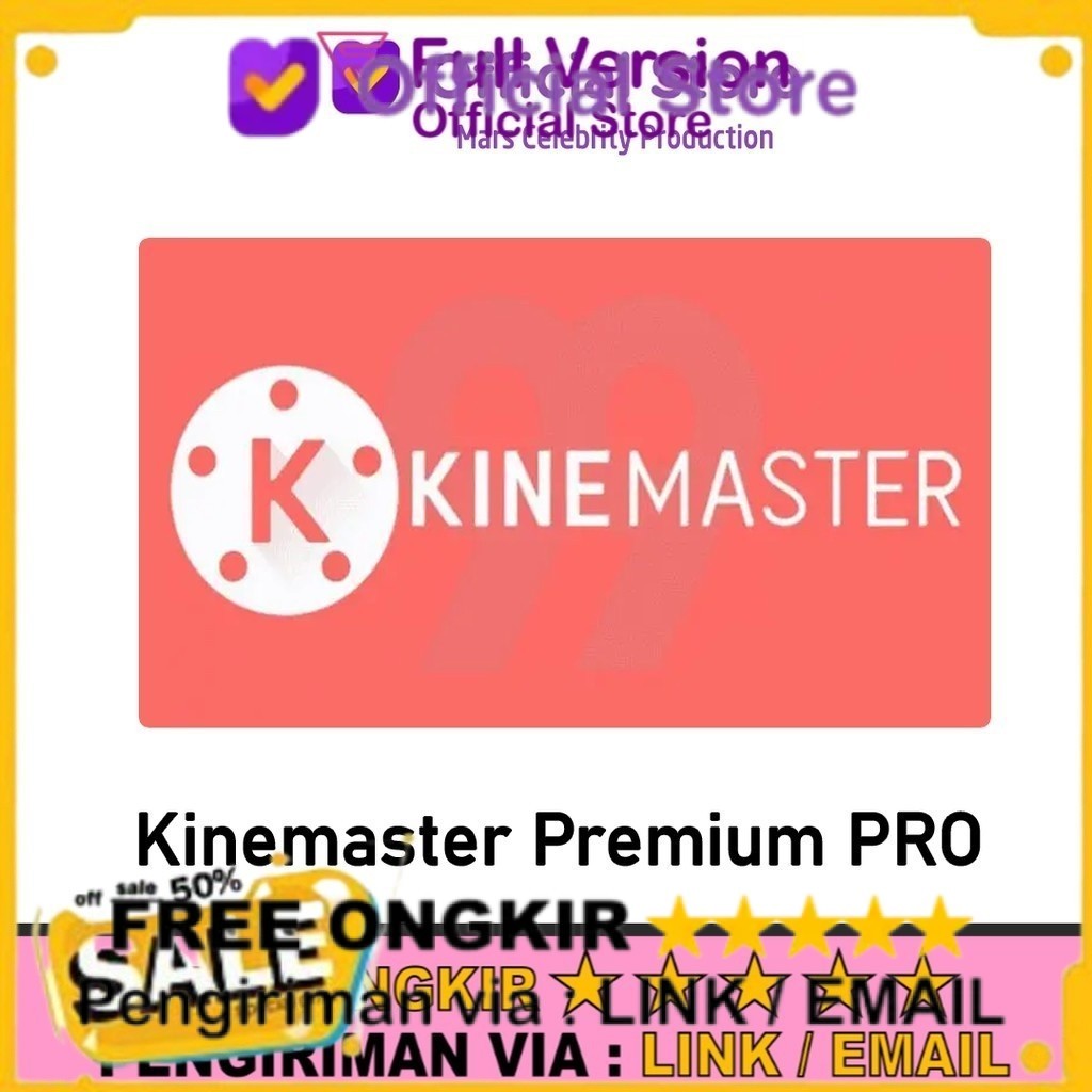 PROMO KineMaster Pro Premium LIFETIME Android Bergaransi