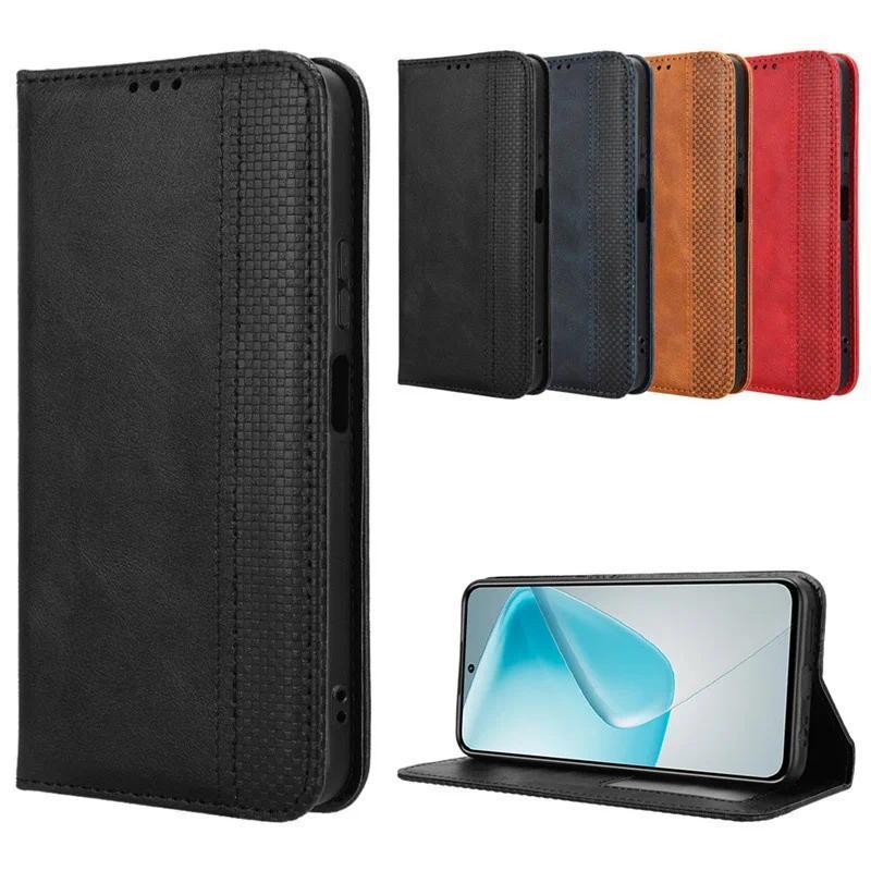 Magnetic Case For Cubot Pocket Max 5 P60 P40 X30 C30 A20 Leather 3 Cards Slot Shockproof Flip Cover 