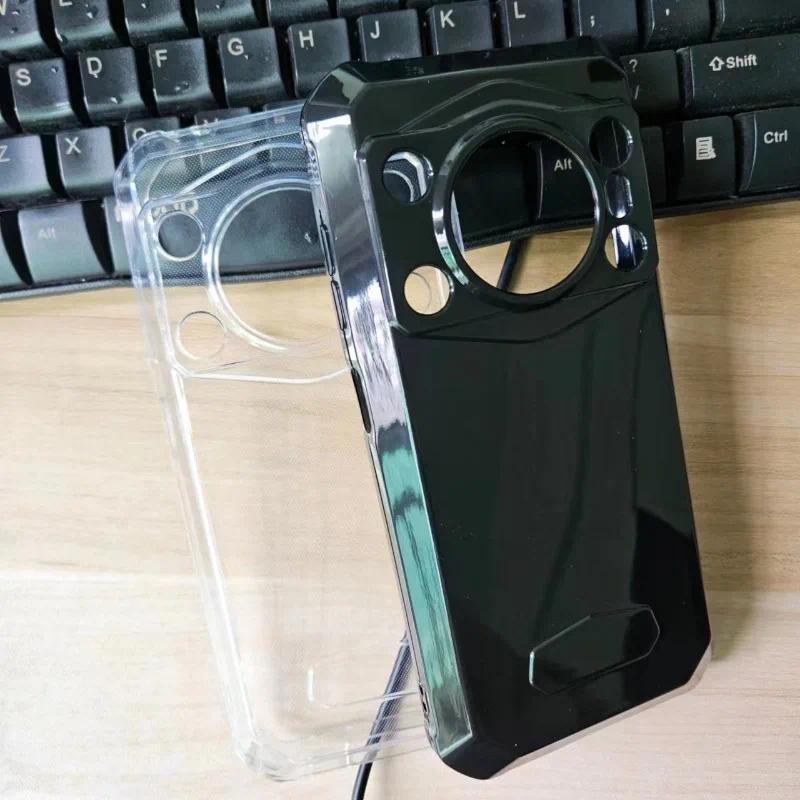 TPU Case For Oukitel WP22 Phone Case Ultra-thin Soft Silicone Cover Black Transparent Cases For Ouki
