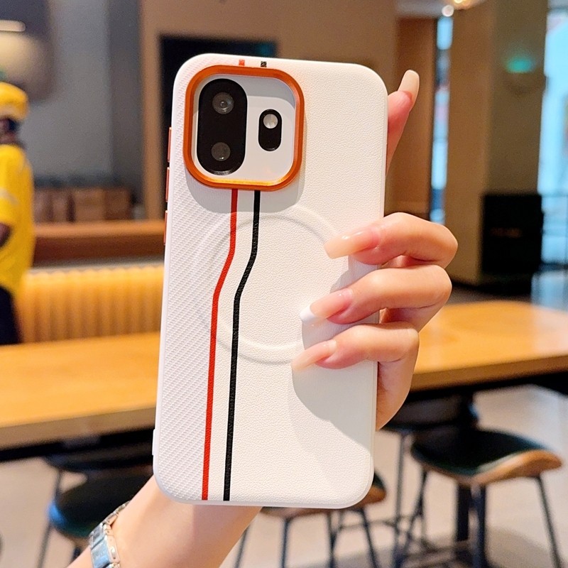 Casing Magnetik Kulit Modis untuk OPPO Oneplus 15T 13R 15R ACE5 Pro Casing Warna Kontras PU Matte An