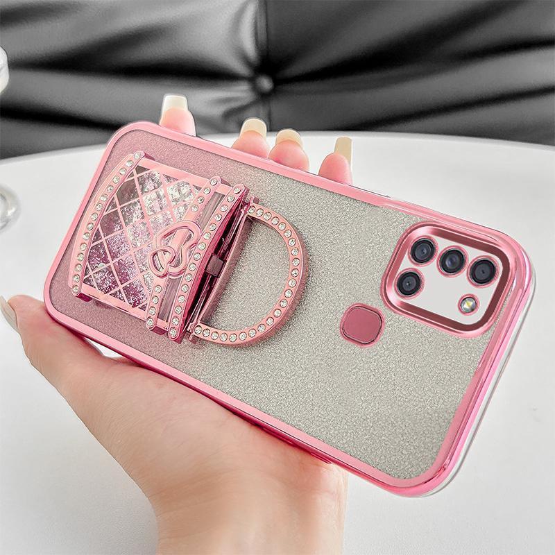 HP Soft Phone Casing Untuk Samsung A21s Case Untuk Samsung Galaxy A21s SM-A217F Casing Lembut Siliko