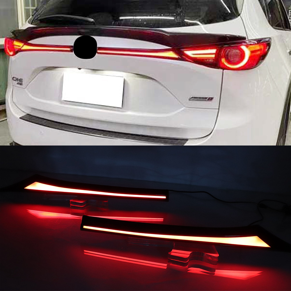 1 Set Car Rear Bumper Trunk Tail Light For cx-5 cx5 2017 2018 2019 2020 LED Brake Light Dynamic Turn
