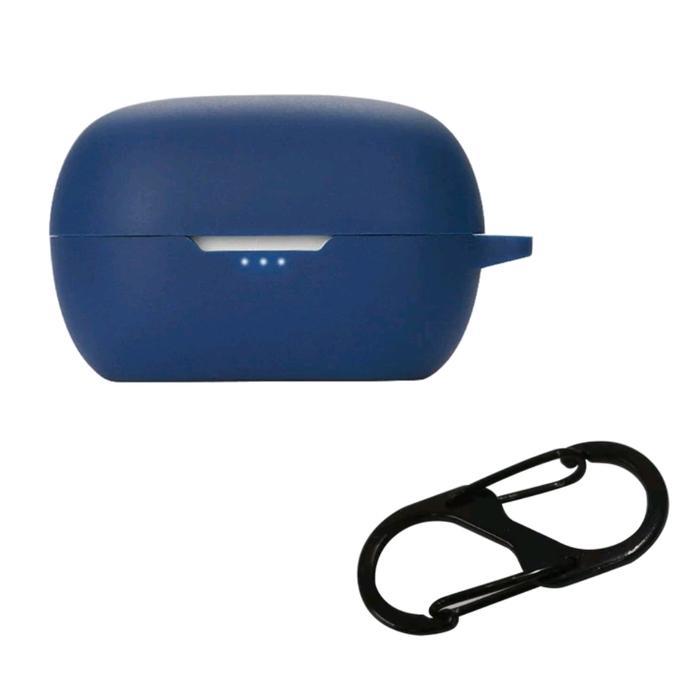 PROMO BUMPER SOFT TPU CASE JBL TUNE 115 TWS SILICONE SILIKON CASING COVER - NAVY BLUE