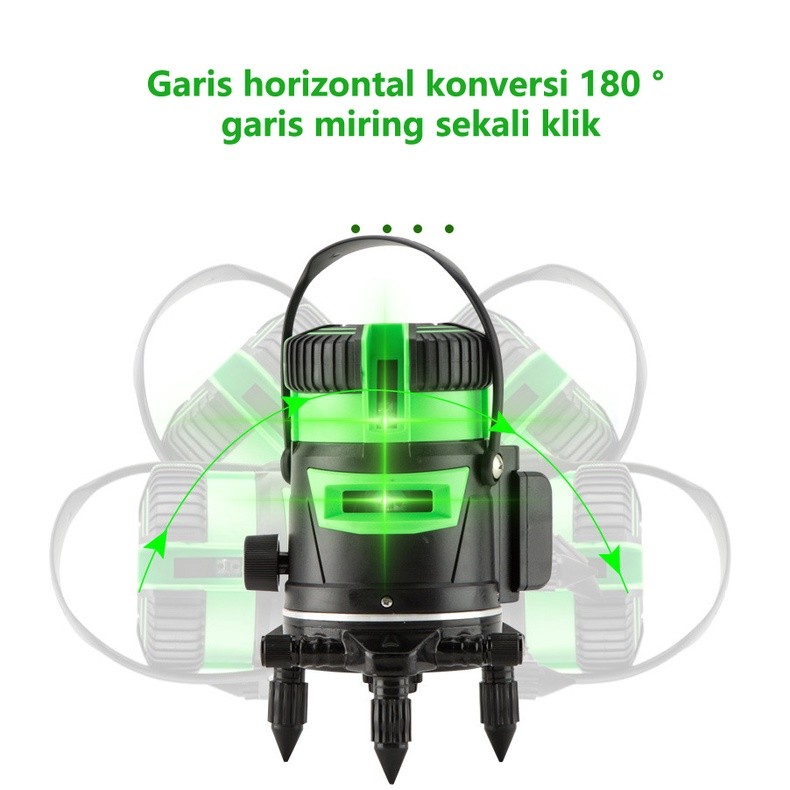 Laser level Professional Self Leveling Projector Green Laser 5 Line