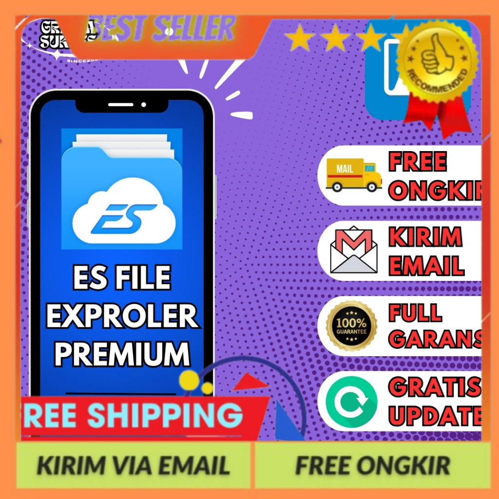 ES File Explorer Pro Premium Lifetime Bergaransi Selamanya