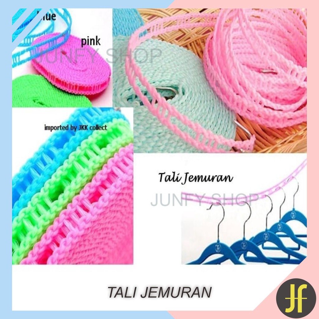 Tali Jemuran 5 Meter / Tali Jemuran Gantung / Tali Jemuran Baju / Tali Jemuran Murah