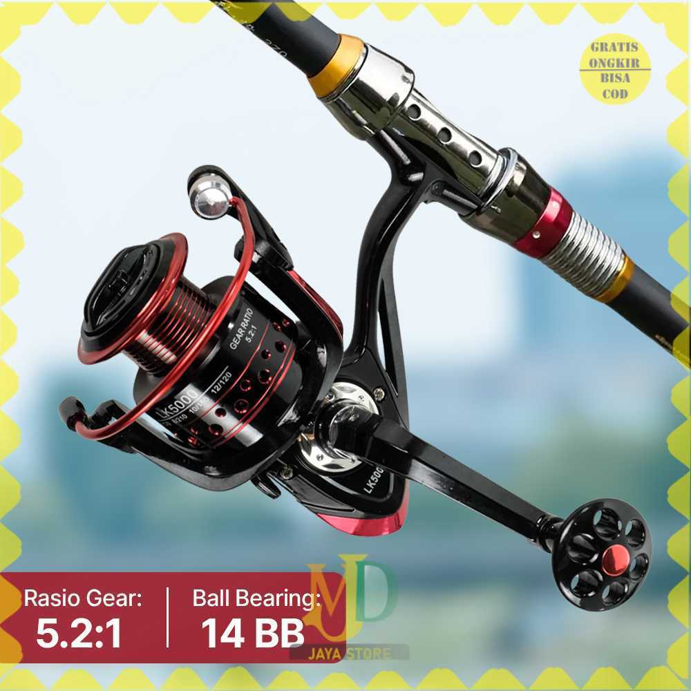 CHAOJIA Reel Pancing Spinning 14 Ball Bearing Fishing Reel 5.2:1 5000 - LK5000 -MJD-