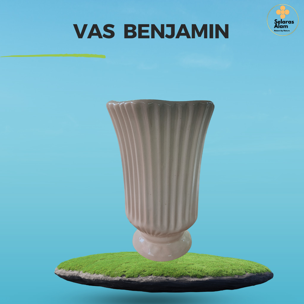 VAS KERAMIK BENJAMIN -BENJAMIN CERAMIC VASE