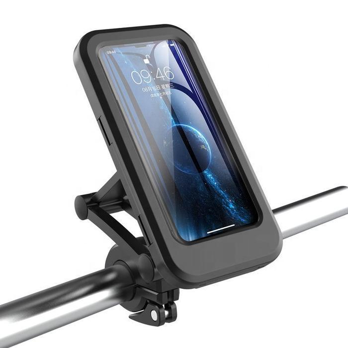 Holder Motor Handphone Stang HM18 Magnetic Waterproof Universal - Holder Motor