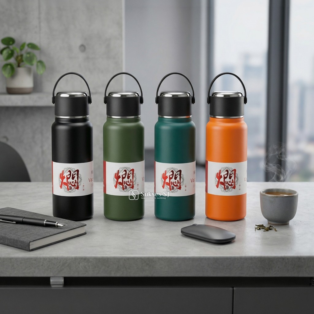 Tumbler 8181 1000Ml | Botol Minum Termos Stainless Steel 1000ml - Vacuum Insulated Tumbler