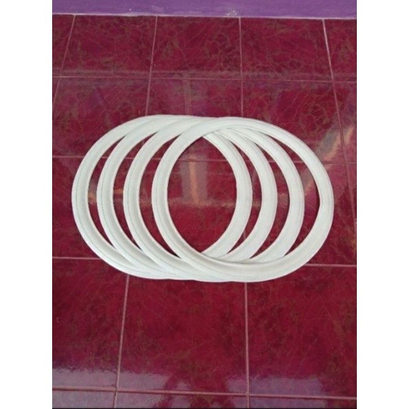 LIST BAN RING 17 PUTIH POLOS 2 PCS 1 VELG