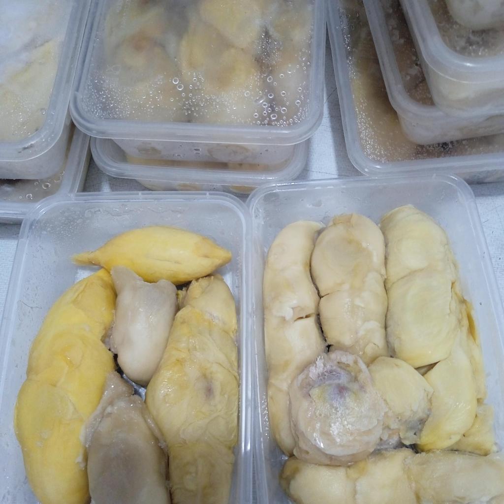 Durian Kupas Medan Asli – Daging Tebal Manis Legit – Durian Kupas Fresh / Frozen