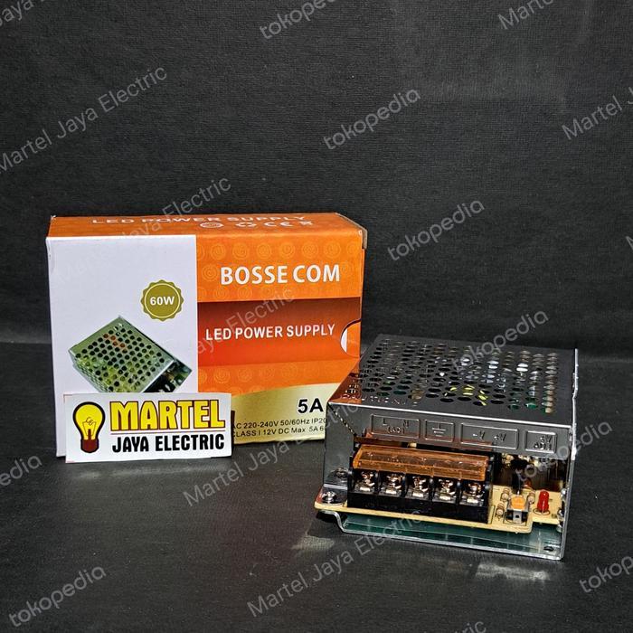 Power supply strip led bossecom / trafo cctv 5A