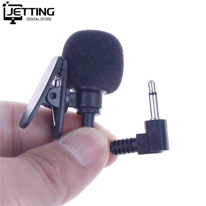 1pcs Mini 35mm Jack Microphone Lavalier Tie Clip Microphones Microfono Mic For Speaking Speech Lectu