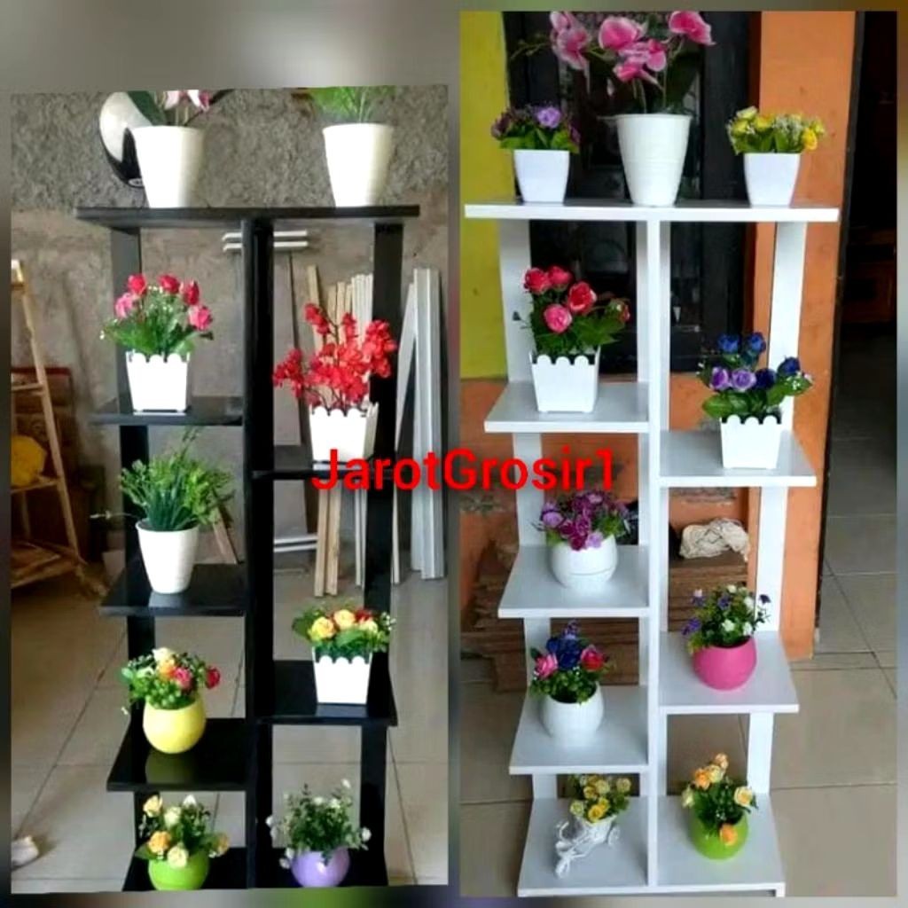 rak bunga aesthetic tinggi 115 untuk sudut ruangan rak bunga dekorasi rumah hiasan kamar ruang tamu