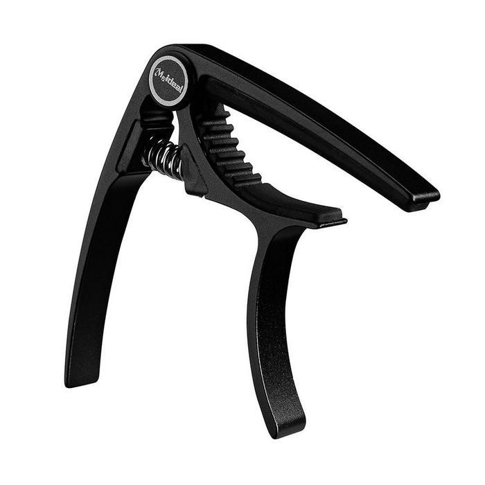 Meideal MC20 Capo Gitar Akustik Elektrik Bass Banjo Mandolin Penjepit Senar Bahan Aluminium - Hitam